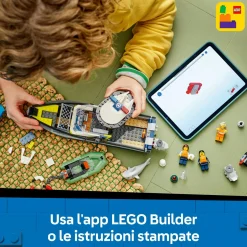 Lego city 60456 inseguimento motoscafo polizia: 2 barche, squalo 6+><noscript><img width=