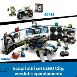 Lego city 60456 inseguimento motoscafo polizia: 2 barche, squalo 6+><noscript><img width=