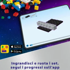 Lego city 60431 rover esploratore spaziale e vita aliena, giochi per bambini 6+ con 2 minifigure di astronauti, robot e 2 alieni><noscript><img width=