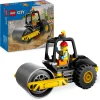 Lego city 60401 rullo compressore, set di costruzioni giocattolo per bambini di 5+ anni, veicolo da cantiere con operaio edile> Mattoncini