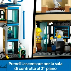 Lego city 60469 stazione centrale: veicolo, ascensore, binario 7+><noscript><img width=
