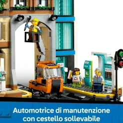 Lego city 60469 stazione centrale: veicolo, ascensore, binario 7+><noscript><img width=