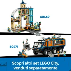 Lego city 60470 treno espresso artico: telecomandato, 22 binari 7+><noscript><img width=