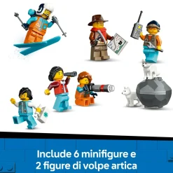 Lego city 60470 treno espresso artico: telecomandato, 22 binari 7+><noscript><img width=