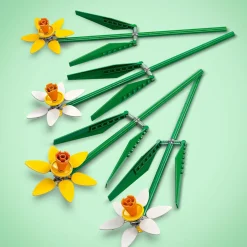 Lego creator 40747 narcisi, fiori finti per bambini 8+, bouquet regalo di san valentino, per lei o lui, per ragazza o ragazzo><noscript><img width=