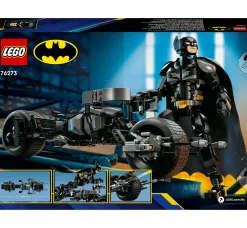 DC COMICS Lego dc 76273 il personaggio costruibile di batman con bat-pod, moto e action figure supereroe giocattolo, regalo per bambini><noscript><img width=
