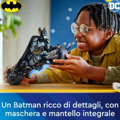 DC COMICS Lego dc 76273 il personaggio costruibile di batman con bat-pod, moto e action figure supereroe giocattolo, regalo per bambini><noscript><img width=