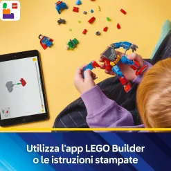 LEGO SUPER HEROES Lego dc 76302 mech di superman contro lex luthor – action figure giocattolo del supereroe con 2 minifigure, giochi bambini 6+><noscript><img width=