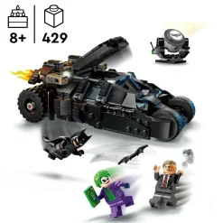 LEGO SUPER HEROES Lego dc 76303 tumbler di batman contro two-face e the joker – macchina batmobile giocattolo da costruire, giochi bambini 8+><noscript><img width=