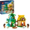 Lego  disney 43260 divertimento sull’isola di vaiana, casa delle bambole giocattolo, giochi bambini 5+, regalo da principesse> Mattoncini
