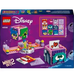 Lego disney 43248 mood cube di inside out 2 dal film d’animazione pixar, giochi per bambini 9+ anni antistress da costruire><noscript><img width=