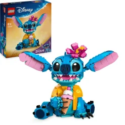 Lego disney 43249 stitch, gioco per bambini 9+, personaggio da costruire con parti mobili, idea regalo divertente dal film> Costruzioni Per Adulti|Mattoncini