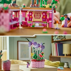 Disney Lego 43237 vaso di fiori di isabela, giochi per bambini 9+ con mini bambolina e cesto apribile, regalo dal film encanto> Costruzioni Per Adulti|Mattoncini