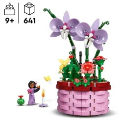 Disney Lego 43237 vaso di fiori di isabela, giochi per bambini 9+ con mini bambolina e cesto apribile, regalo dal film encanto><noscript><img width=