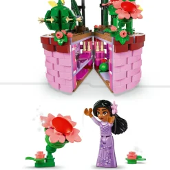 Disney Lego 43237 vaso di fiori di isabela, giochi per bambini 9+ con mini bambolina e cesto apribile, regalo dal film encanto><noscript><img width=