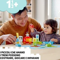 Lego duplo my first treno dei numeri giocattolo – impariamo a contare, giochi educativi per bambini dai 18 mesi in su, 10954> Mattoncini