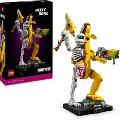 Lego fortnite 77072 bananita sbucciata, personaggio della banana per adulti da collezione, regalo creativo per uomo o donna> Costruzioni Per Adulti|Mattoncini