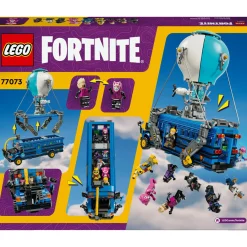 Lego fortnite 77073 bus della battaglia, autobus giocattolo da costruire con 10 personaggi, giochi bambini 10+ da collezione><noscript><img width=