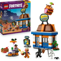 Lego fortnite 77076 ristorante durrr burger: 3 minifigure, gaming 10+> Mattoncini