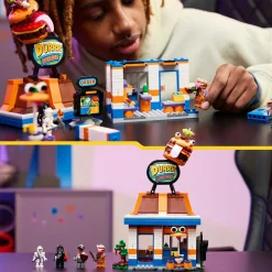 Lego fortnite 77076 ristorante durrr burger: 3 minifigure, gaming 10+> Mattoncini