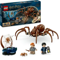 Lego harry potter 76434 aragog nella foresta proibita, ragno giocattolo con parti snodabili, giochi di magia per bambini 7+> Mattoncini