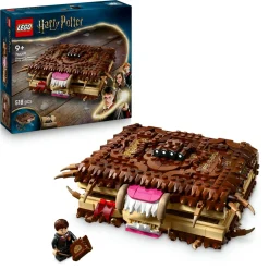 Lego harry potter 76449 libro mostro: interattivo, pull-back 9+> Mattoncini
