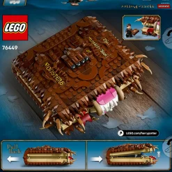 Lego harry potter 76449 libro mostro: interattivo, pull-back 9+> Mattoncini