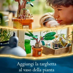 Lego harry potter 76433 mandragola, personaggio giocattolo da costruire con arti mobili, giochi per bambini10+ da collezione> Mattoncini