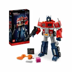 Lego icons optimus prime, modellino da costruire 2 in 1 del leader dei transformers, set da collezione per adulti, 10302> Costruzioni Per Adulti|Mattoncini