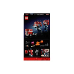 Lego icons optimus prime, modellino da costruire 2 in 1 del leader dei transformers, set da collezione per adulti, 10302><noscript><img width=