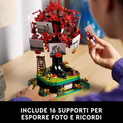 Lego ideas 21346 albero genealogico, idea regalo, hobby creativo con le costruzioni per adulti, decorazione per casa e ufficio><noscript><img width=