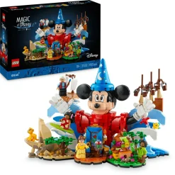 Disney Lego ideas 21352 magia , set da collezione per adulti da costruire con personaggi dei film, idea regalo per uomo o donna> Costruzioni Per Adulti|Mattoncini