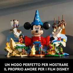 Disney Lego ideas 21352 magia , set da collezione per adulti da costruire con personaggi dei film, idea regalo per uomo o donna><noscript><img width=