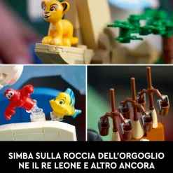 Disney Lego ideas 21352 magia , set da collezione per adulti da costruire con personaggi dei film, idea regalo per uomo o donna><noscript><img width=