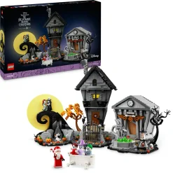 Lego ideas 21351 nightmare before christmas disney di tim burton, diorama per adulti, idea regalo uomo e donna da collezione> Costruzioni Per Adulti|Mattoncini