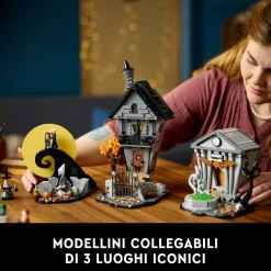 Lego ideas 21351 nightmare before christmas disney di tim burton, diorama per adulti, idea regalo uomo e donna da collezione><noscript><img width=