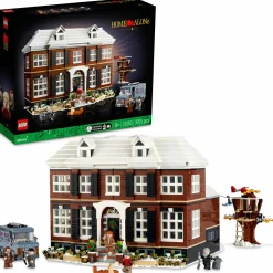 Lego ideas mamma ho perso l’aereo, casa di kevin mccallister, idea regalo con 5 minifigure, set per adulti, 21330> Costruzioni Per Adulti|Mattoncini