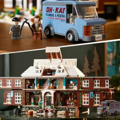 Lego ideas mamma ho perso l’aereo, casa di kevin mccallister, idea regalo con 5 minifigure, set per adulti, 21330><noscript><img width=