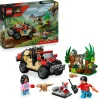 Lego jurassic world – 76972 – fuga dal raptor in fuoristrada> Mattoncini