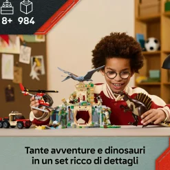 Lego jurassic world – 76976 – missione aerea con spinosauro> Mattoncini