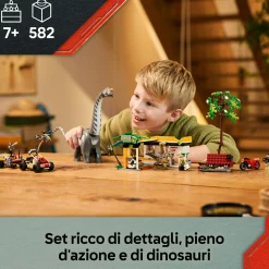 Lego jurassic world – 76973 – raptor e titanosauro in fuga> Mattoncini