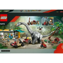 Lego jurassic world – 76973 – raptor e titanosauro in fuga><noscript><img width=