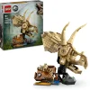 LEGO JURASSIC PARK/W Lego jurassic world 76969 fossili di dinosauro: teschio di triceratopo, giocattolo con supporto e minifigure, giochi bambini 9+> Mattoncini