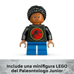 LEGO JURASSIC PARK/W Lego jurassic world 76969 fossili di dinosauro: teschio di triceratopo, giocattolo con supporto e minifigure, giochi bambini 9+><noscript><img width=