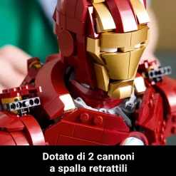 Lego marvel – 76327 – busto di iron man mk4><noscript><img width=