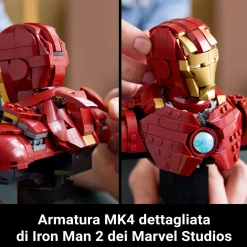 Lego marvel – 76327 – busto di iron man mk4><noscript><img width=