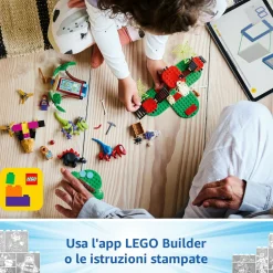 LEGO SUPER HEROES Lego marvel 11200 battaglia con il raptor al quartier generale sull’albero di spider-man e gobby, giochi di ruolo bambini 4+><noscript><img width=