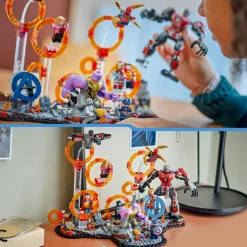 LEGO SUPER HEROES Lego marvel 76323 battaglia finale avengers endgame – 10 personaggi – 10+><noscript><img width=