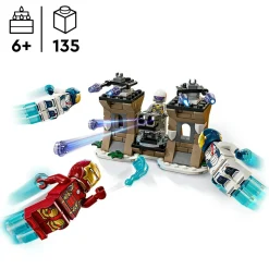 Lego marvel 76288 iron man e legione di ferro vs. soldato hydra giocattolo costruibile, giochi bambini 6+ fan dei supereroi><noscript><img width=