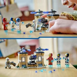 Lego marvel 76288 iron man e legione di ferro vs. soldato hydra giocattolo costruibile, giochi bambini 6+ fan dei supereroi><noscript><img width=